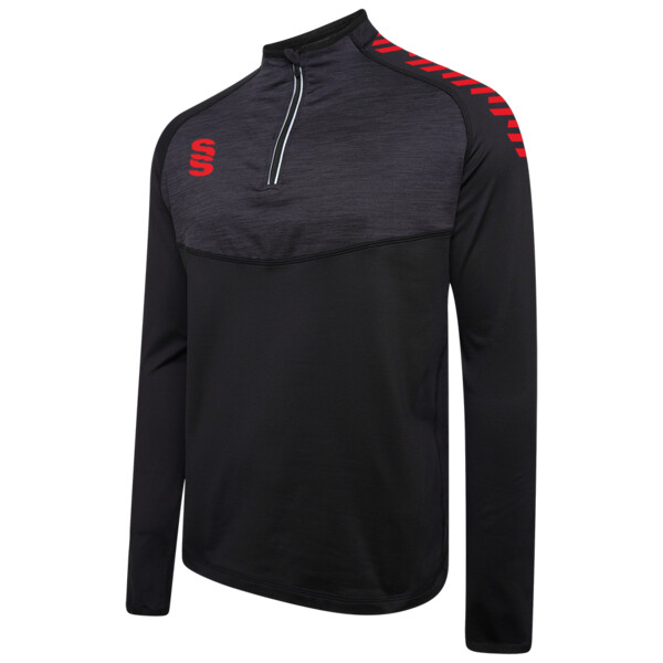 Stuart Surridge 1/4 Zip Dual Performance Top Diagonal Print - Adult Thumbnail