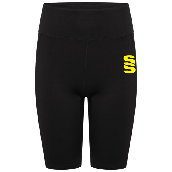 Stuart Surridge Dual Cycling Short Black - Womens Thumbnail