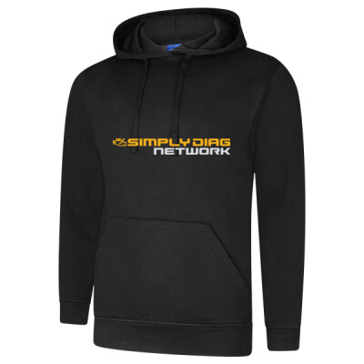 Simply Diag Printed Hoodie Thumbnail